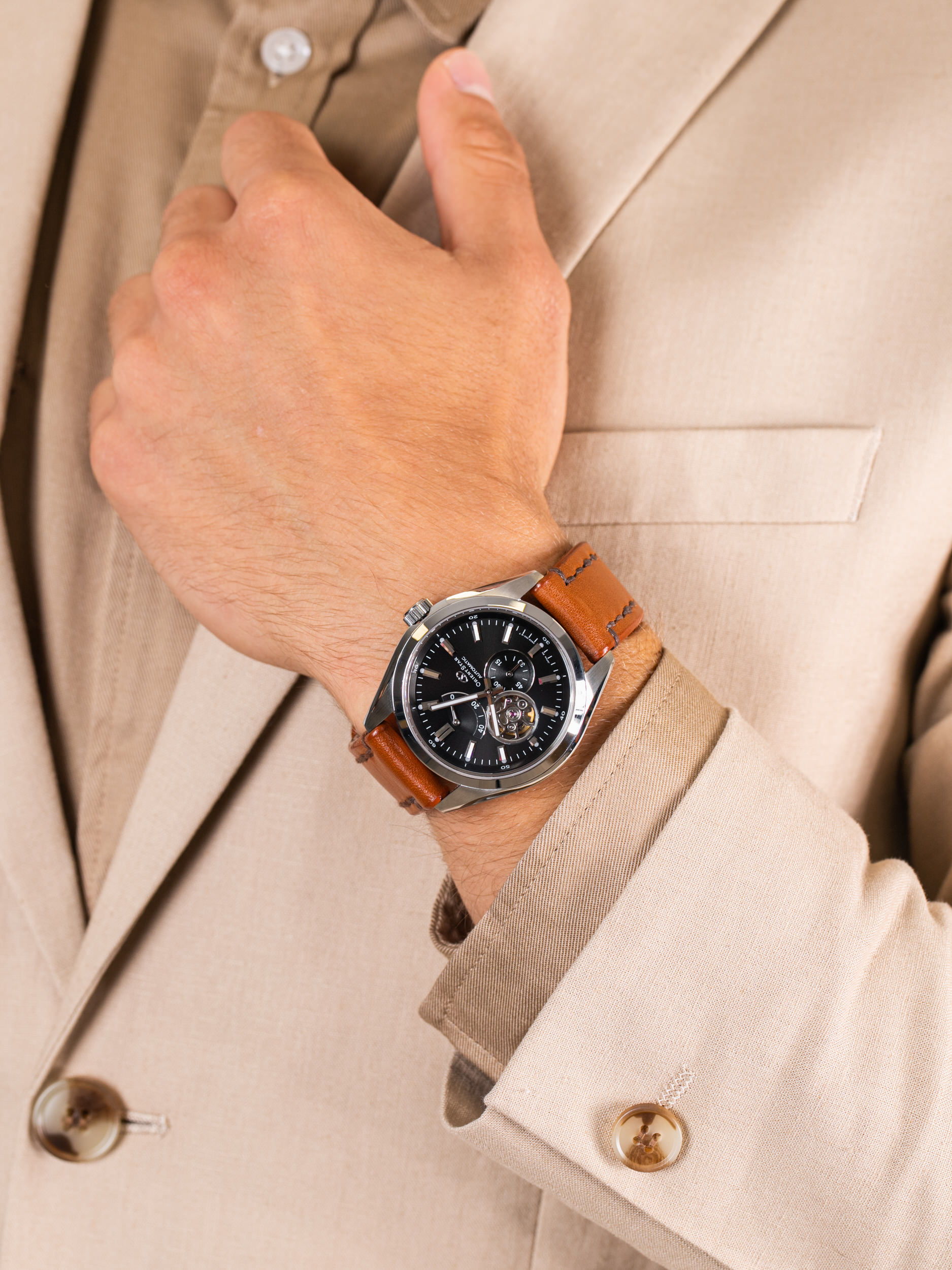 Orient Star SDK02001B męski zegarek Contemporary pasek - miniatura 3