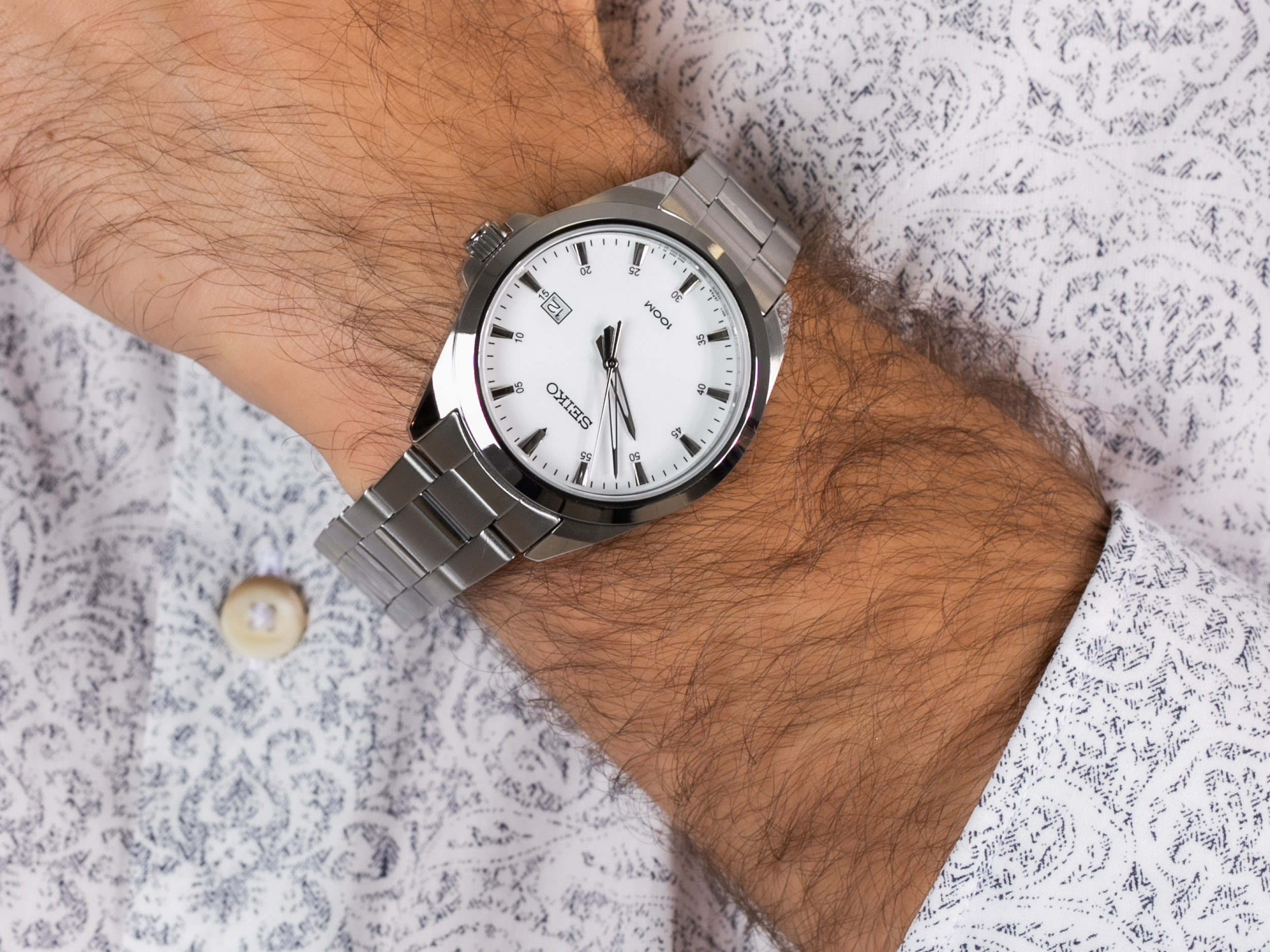 Seiko SUR205P1 zegarek klasyczny Classic - miniatura 4