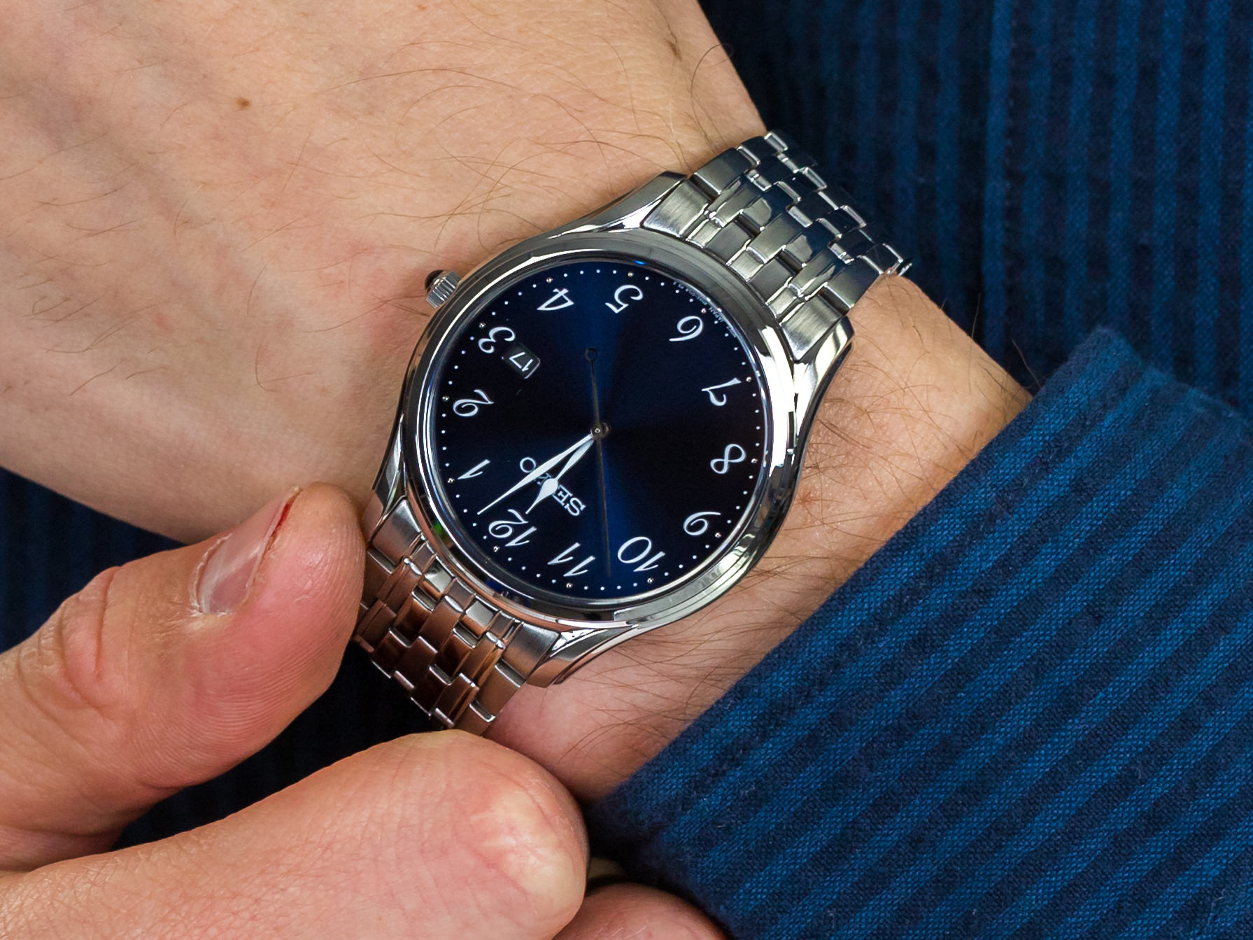 Seiko SUR301P1 zegarek klasyczny Classic - miniatura 4