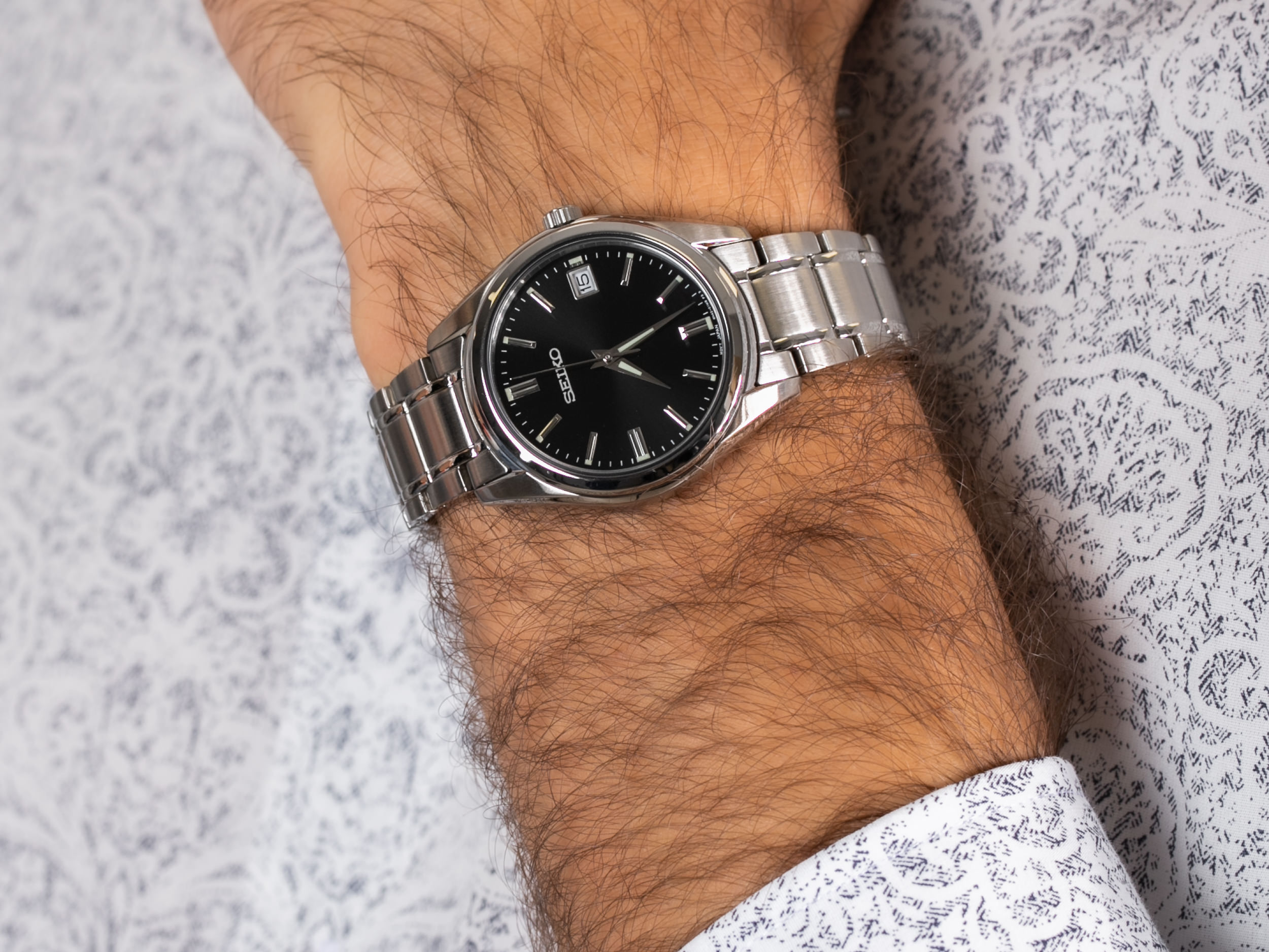 Seiko SUR319P1 zegarek klasyczny Classic - miniatura 4