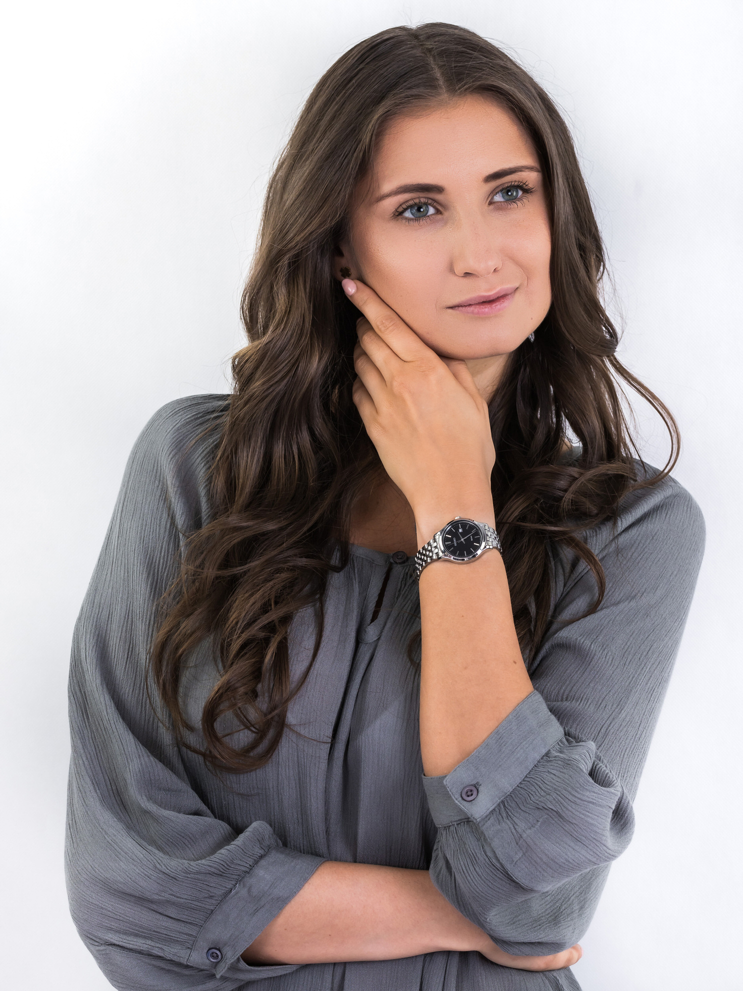 Seiko SUR649P1 zegarek damski Classic