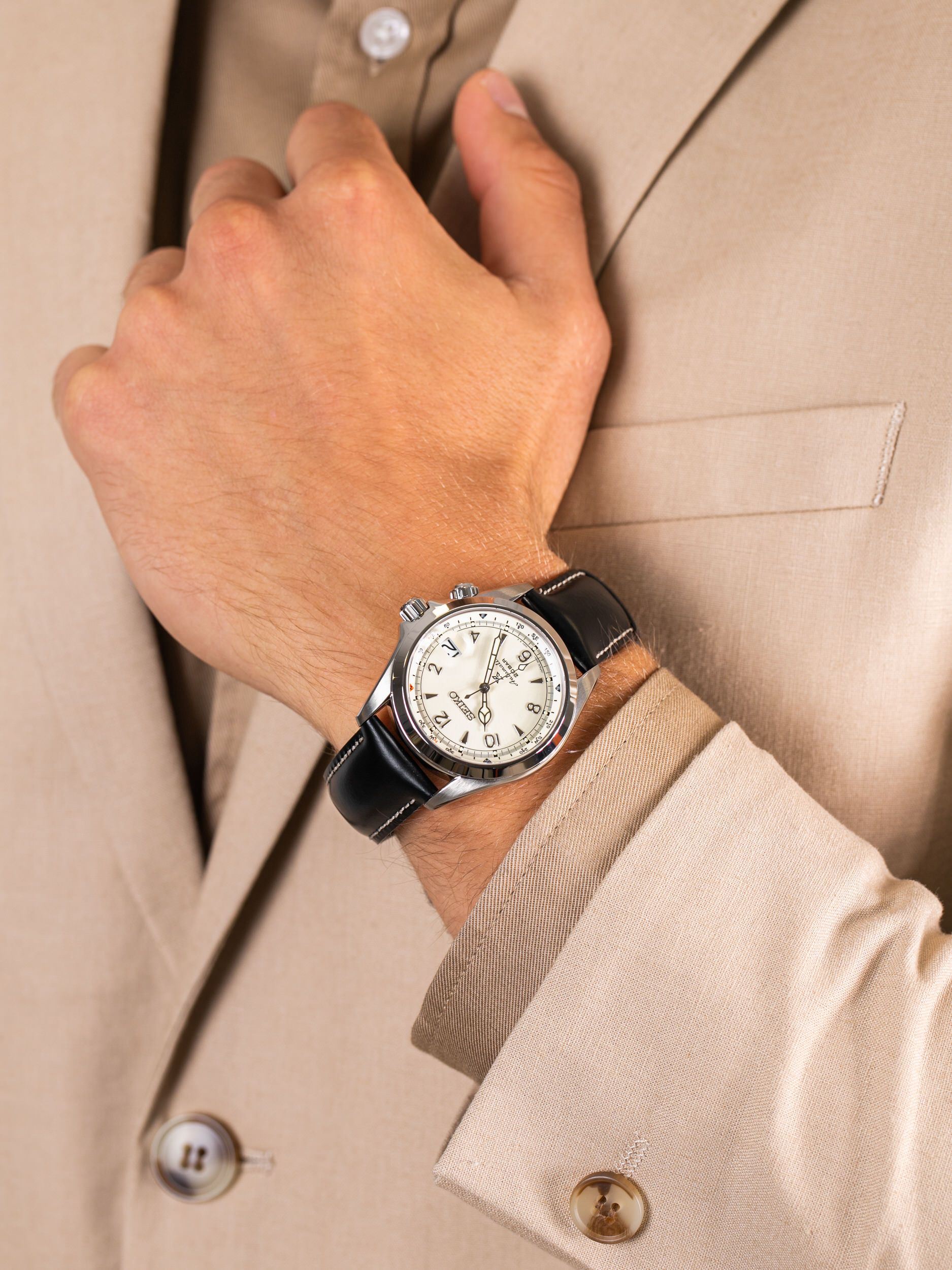 Seiko SPB119J1 męski zegarek Prospex pasek - miniatura 3