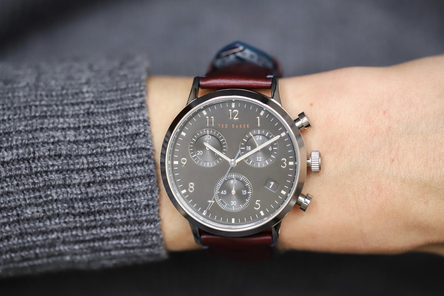 Ted Baker BKPCSF901 pasek Cosmop zegarek męski klasyczny mineralne - miniatura 8