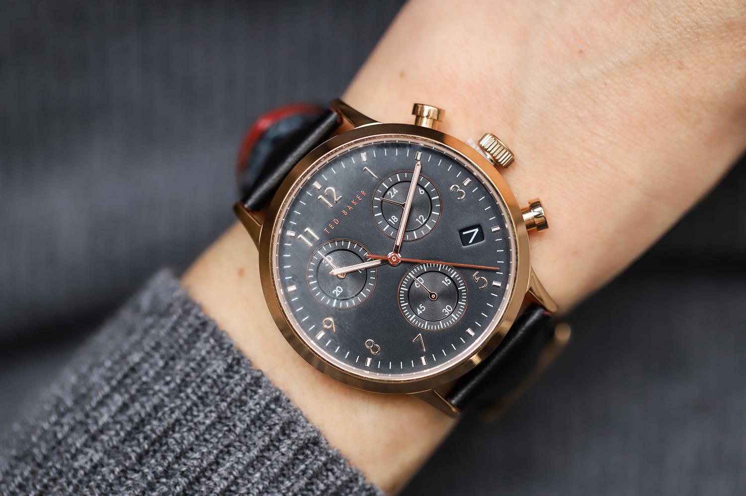 Ted Baker BKPCSF905 Cosmop zegarek klasyczny pasek - miniatura 4