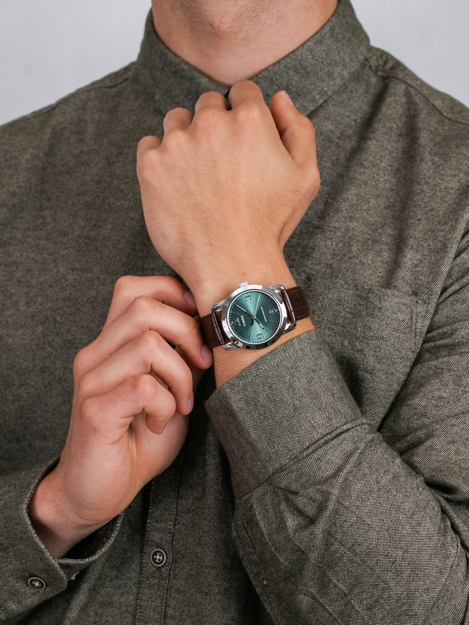 Timex TW2R86900 męski zegarek Allied pasek - miniatura 3