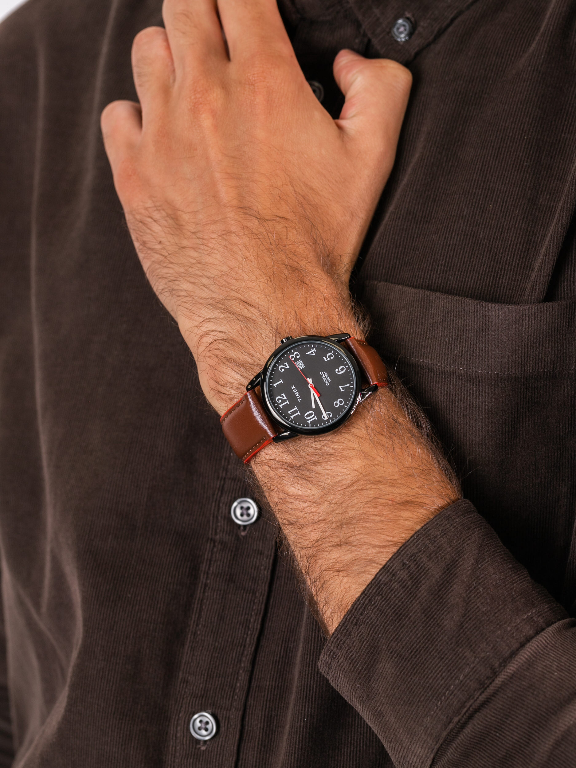 Timex TW2R62300 męski zegarek Easy Reader pasek - miniatura 3