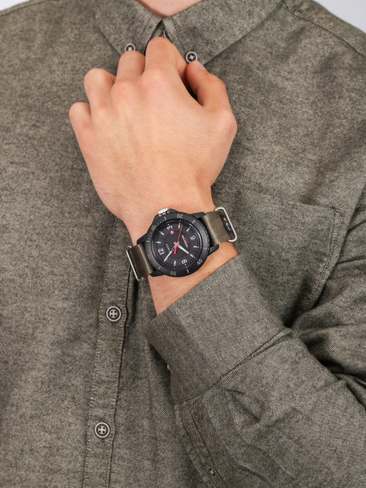 Timex TW4B14500 męski zegarek Expedition pasek - miniatura 3