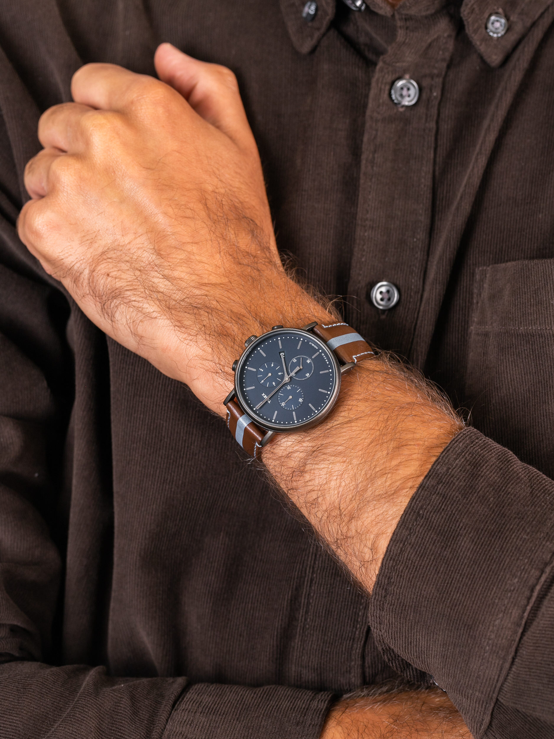 zegarek Timex TW2R37700 Fairfield męski z chronograf Fairfield - miniatura 3