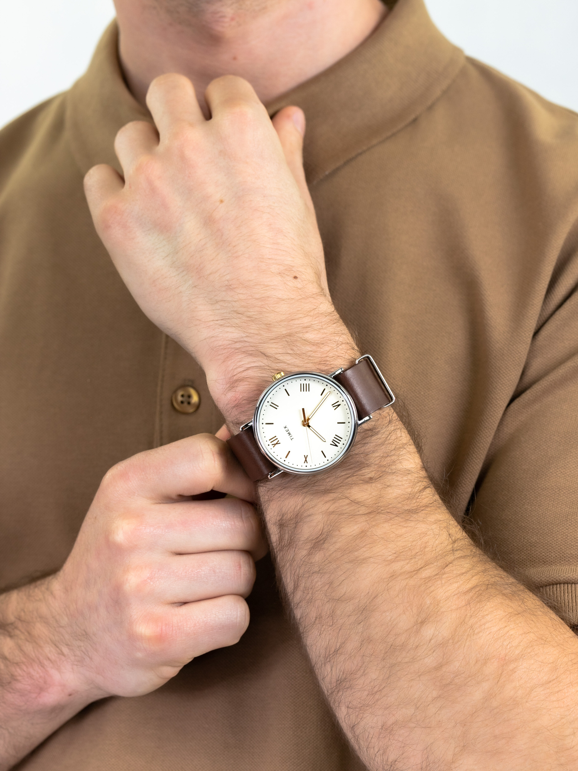 Timex TW2R80400 męski zegarek Southview pasek - miniatura 3