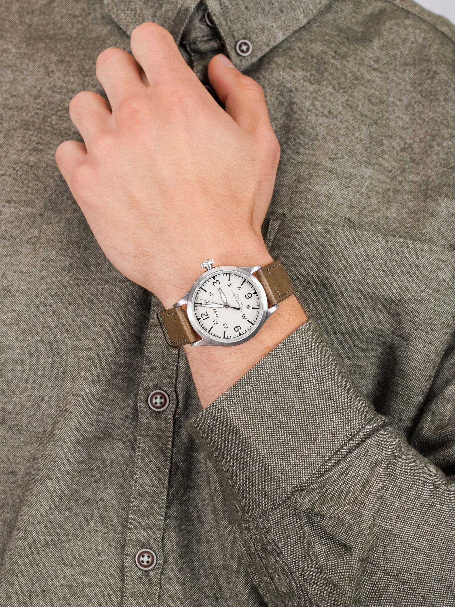 Timex TW2R71100 męski zegarek Waterbury pasek - miniatura 3
