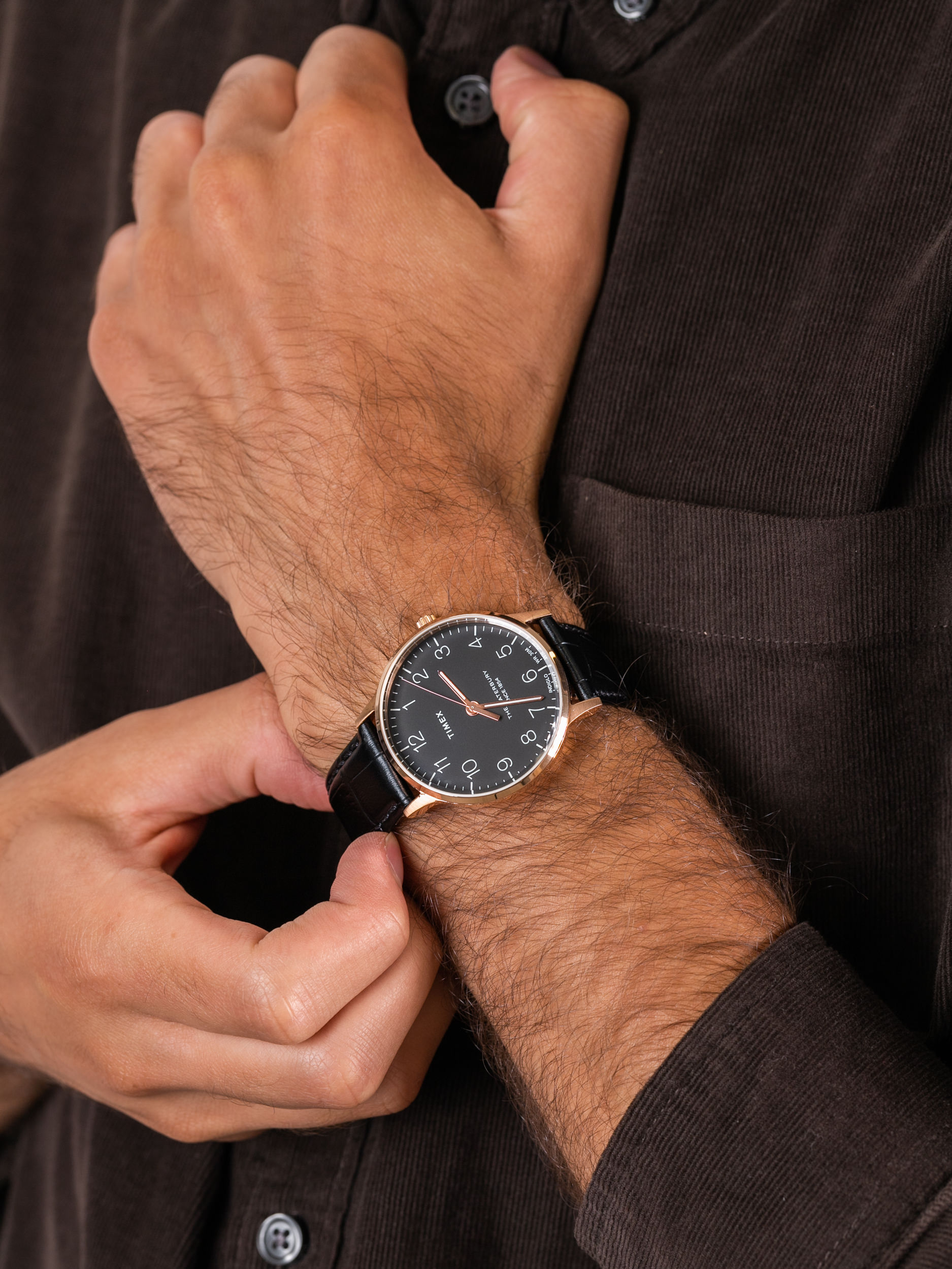 Timex TW2R96000 męski zegarek Waterbury pasek - miniatura 3