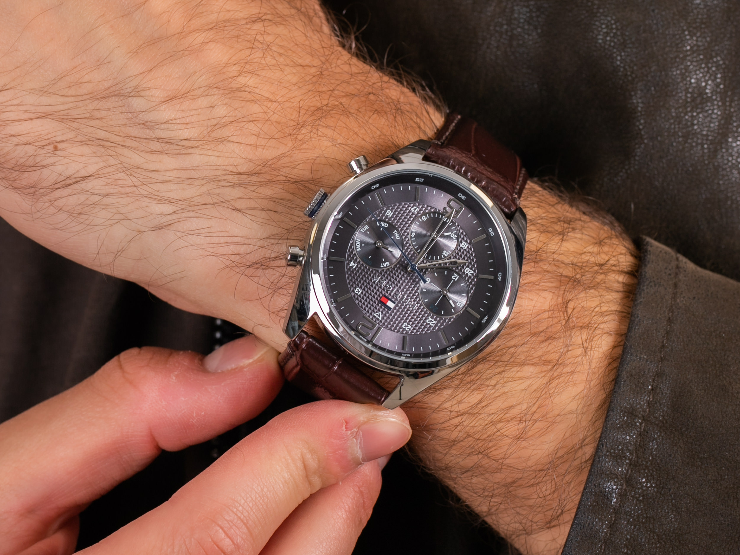 Tommy Hilfiger 1791184 zegarek klasyczny Męskie - miniatura 4