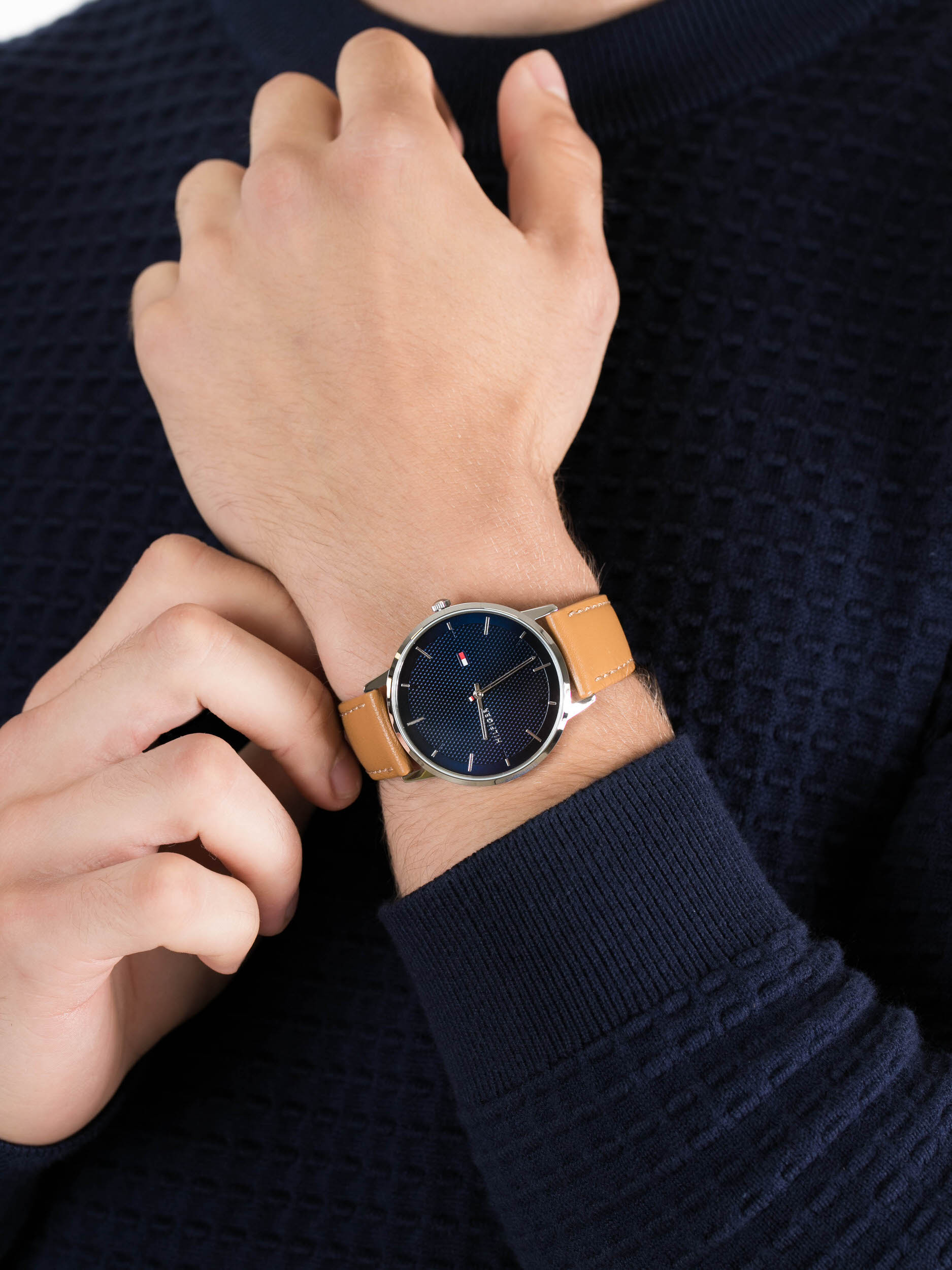 Tommy Hilfiger 1791652 męski zegarek Męskie pasek