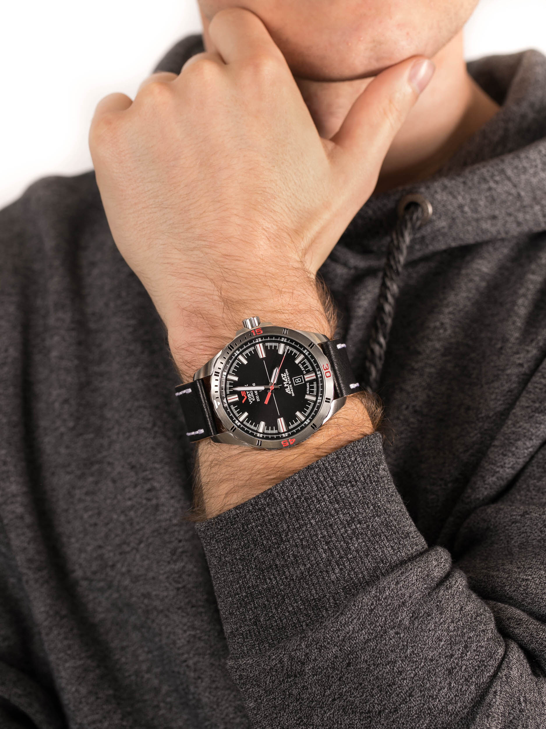 Vostok Europe NH35A-320A258 męski zegarek Almaz pasek - miniatura 3