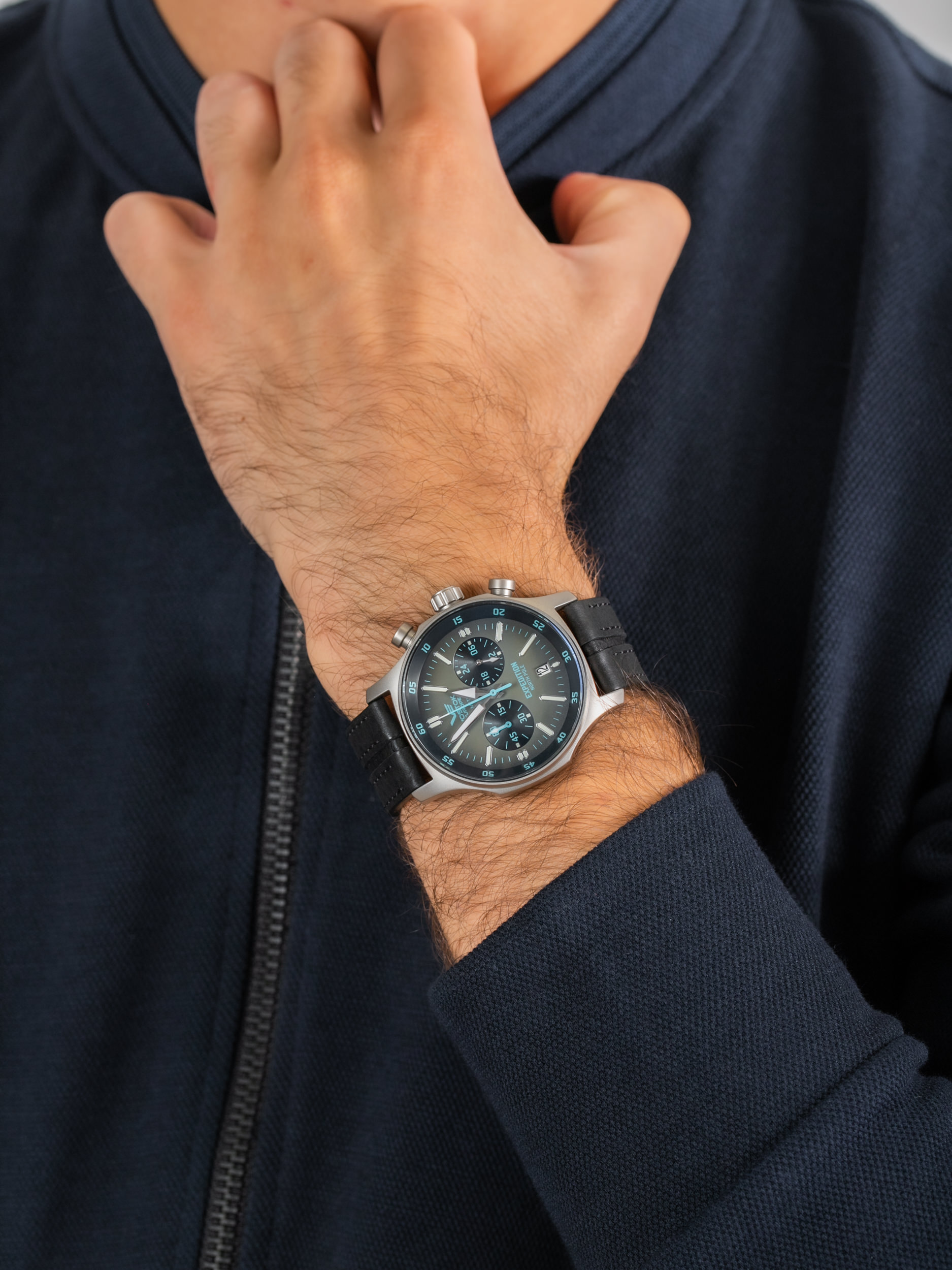 zegarek Vostok Europe VK64-592A561 Expedition Chrono męski z chronograf Expedition - miniatura 3