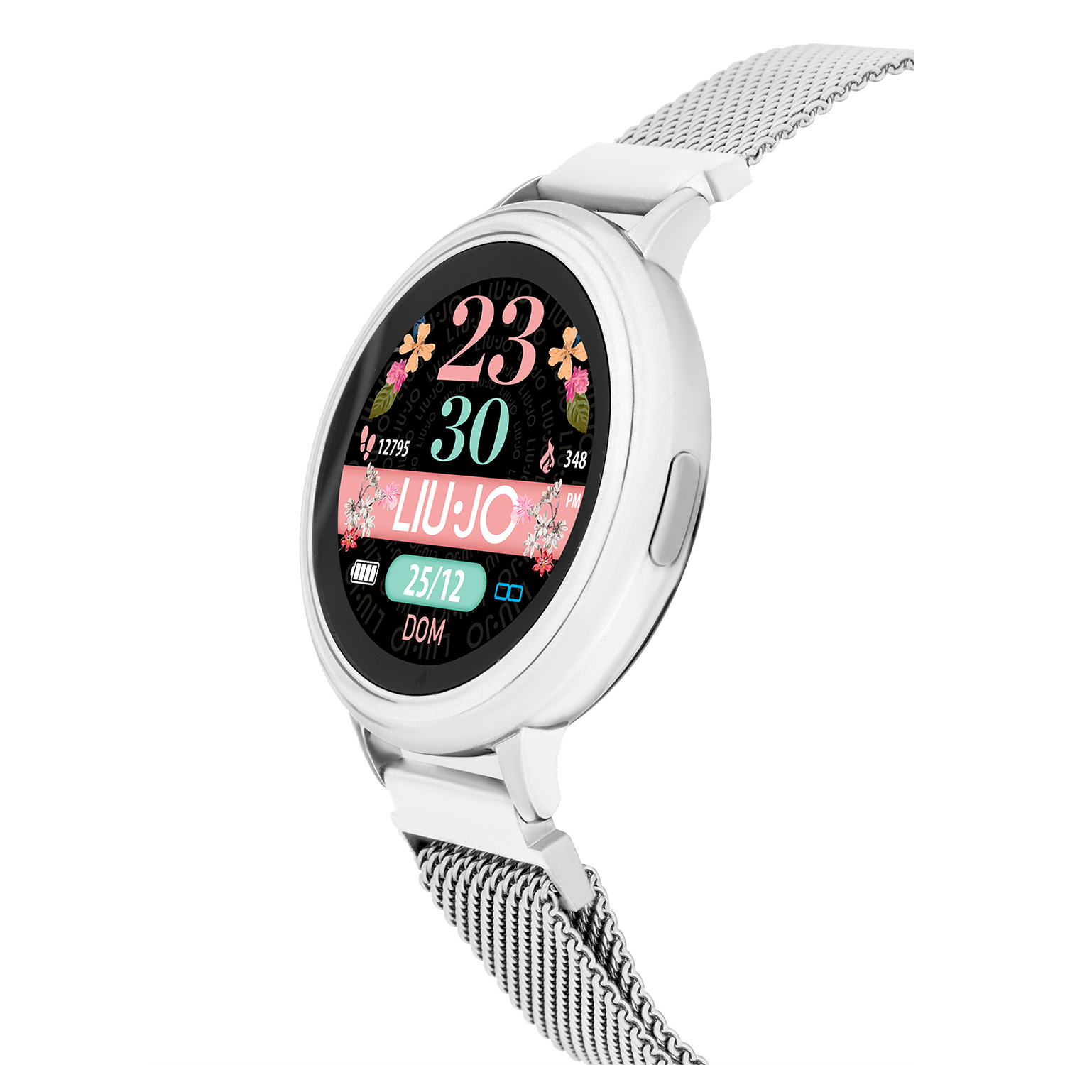 zegarek LIU JO SWLJ055 Smartwatch Mesh damski z krokomierz Smartwatch - miniatura 2