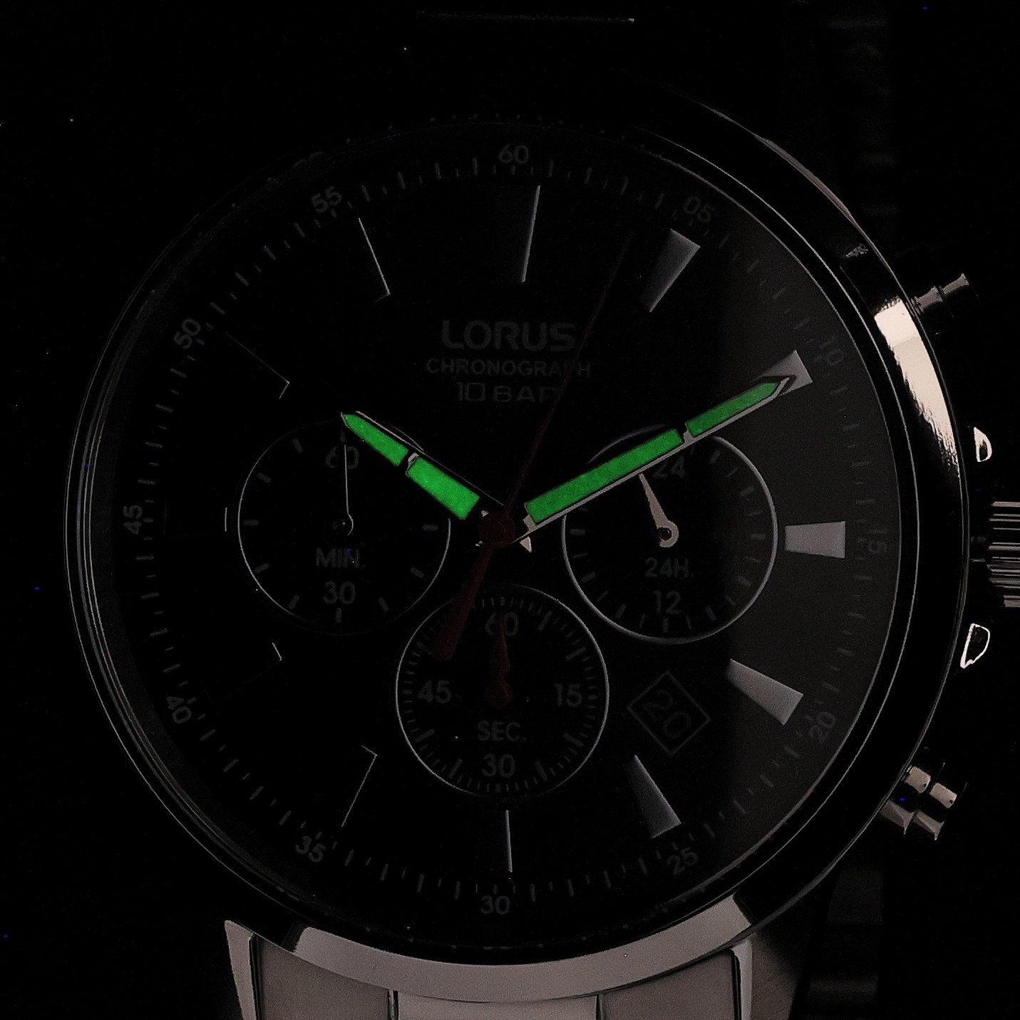zegarek Lorus RT309LX9 srebrny Sportowe - miniatura 5