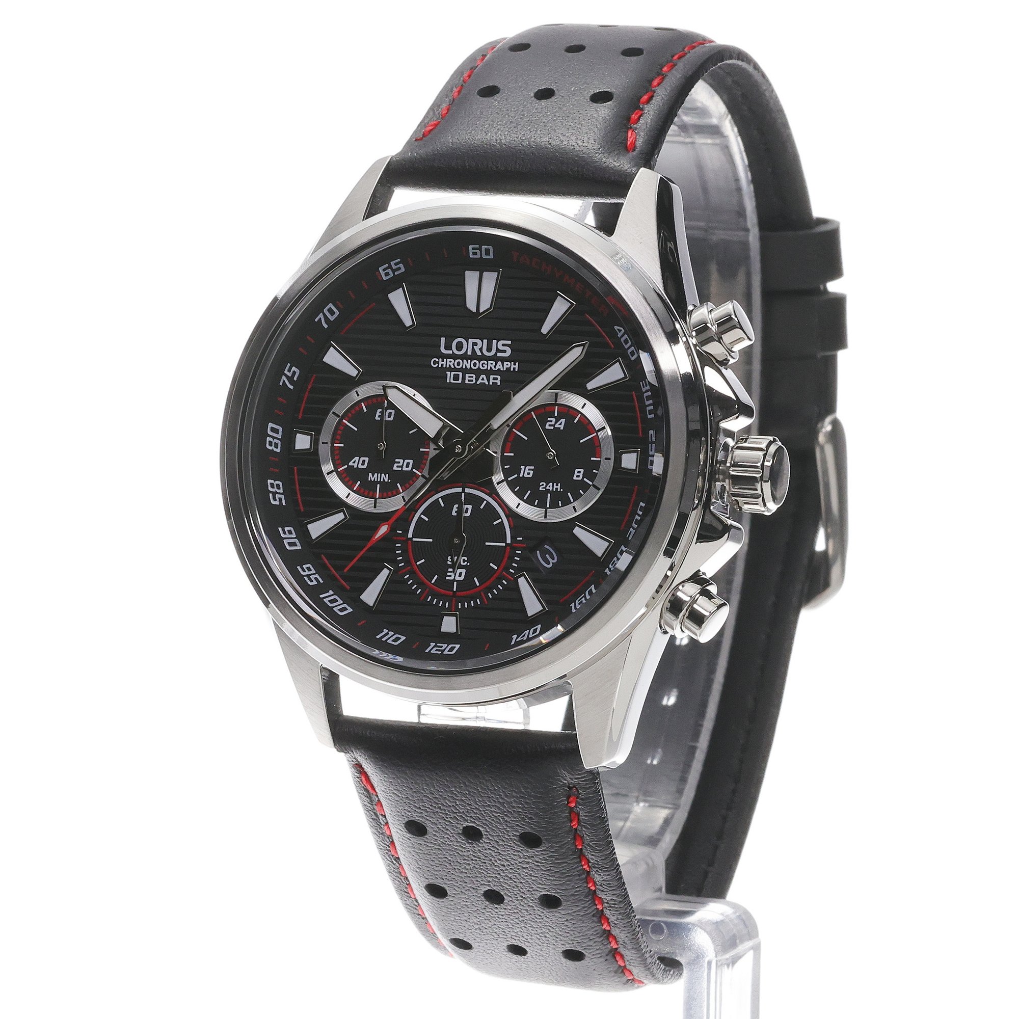 zegarek Lorus RT325LX9 kwarcowy męski Sportowe Sports Solar Chronograph - miniatura 2