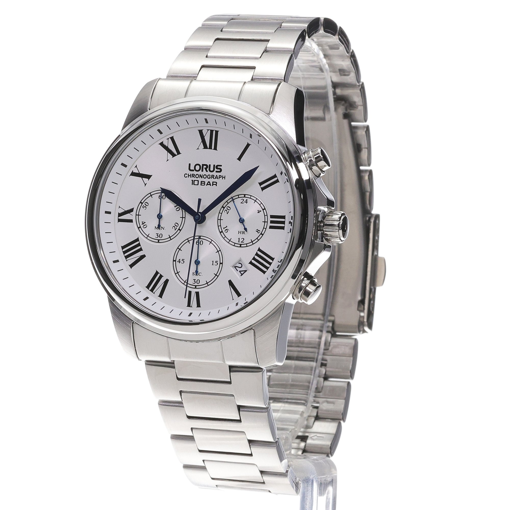 zegarek Lorus RT339LX9 kwarcowy męski Klasyczne Classic Chronograph - miniatura 2