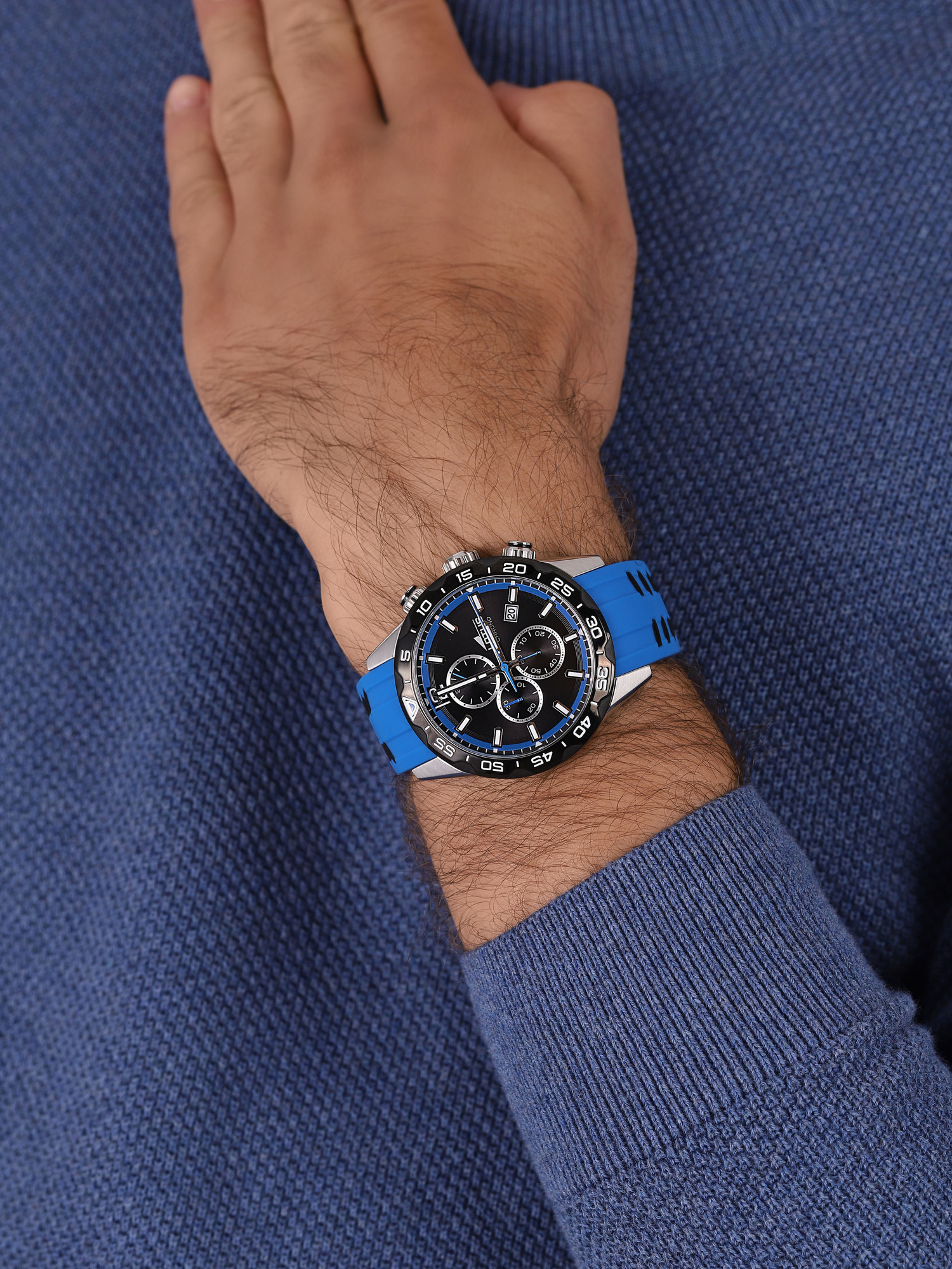 zegarek Lotus L18590-2 męski z tachometr Chrono - miniatura 3