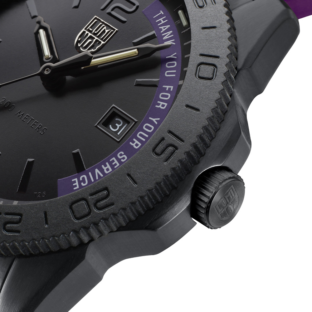 zegarek Luminox XS3121BOTYSET czarny Sea Series - miniatura 8