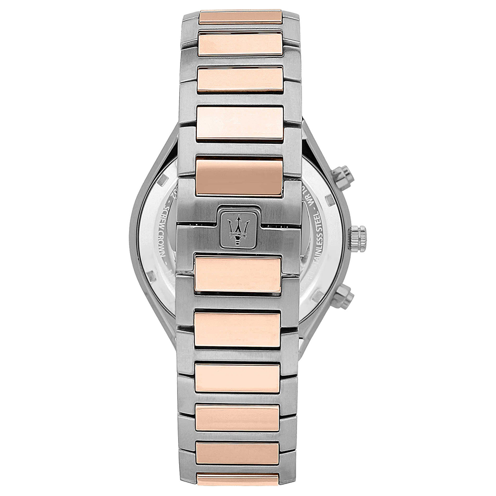 zegarek Maserati 8873642002 męski z chronograf Stile - miniatura 3