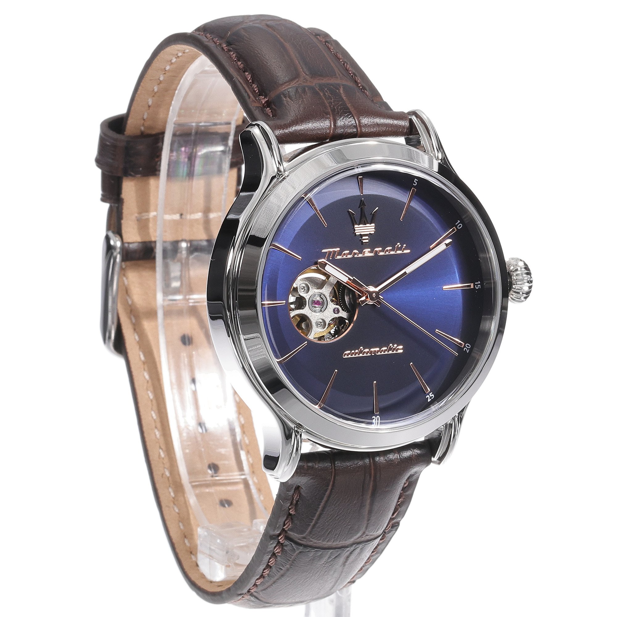 zegarek Maserati R8821118010 automatyczny męski Epoca Epoca Open Heart Automatic - miniatura 3