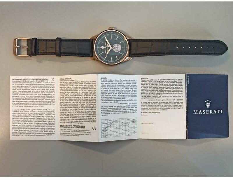 zegarek Maserati R8821124001 Sorpasso Open Heart Automatic Sorpasso szafirowe - miniatura 10