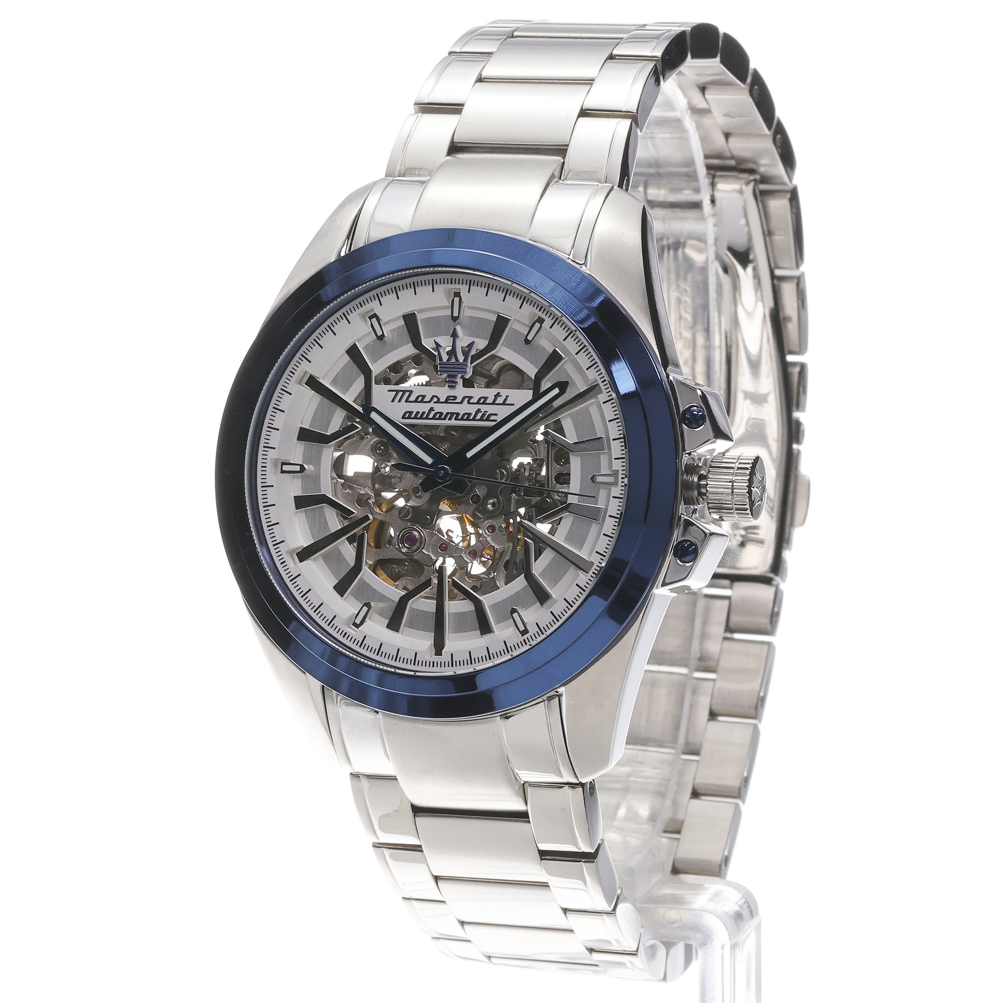 zegarek Maserati R8823112006 automatyczny męski Traguardo Traguardo Skeleton Automatic