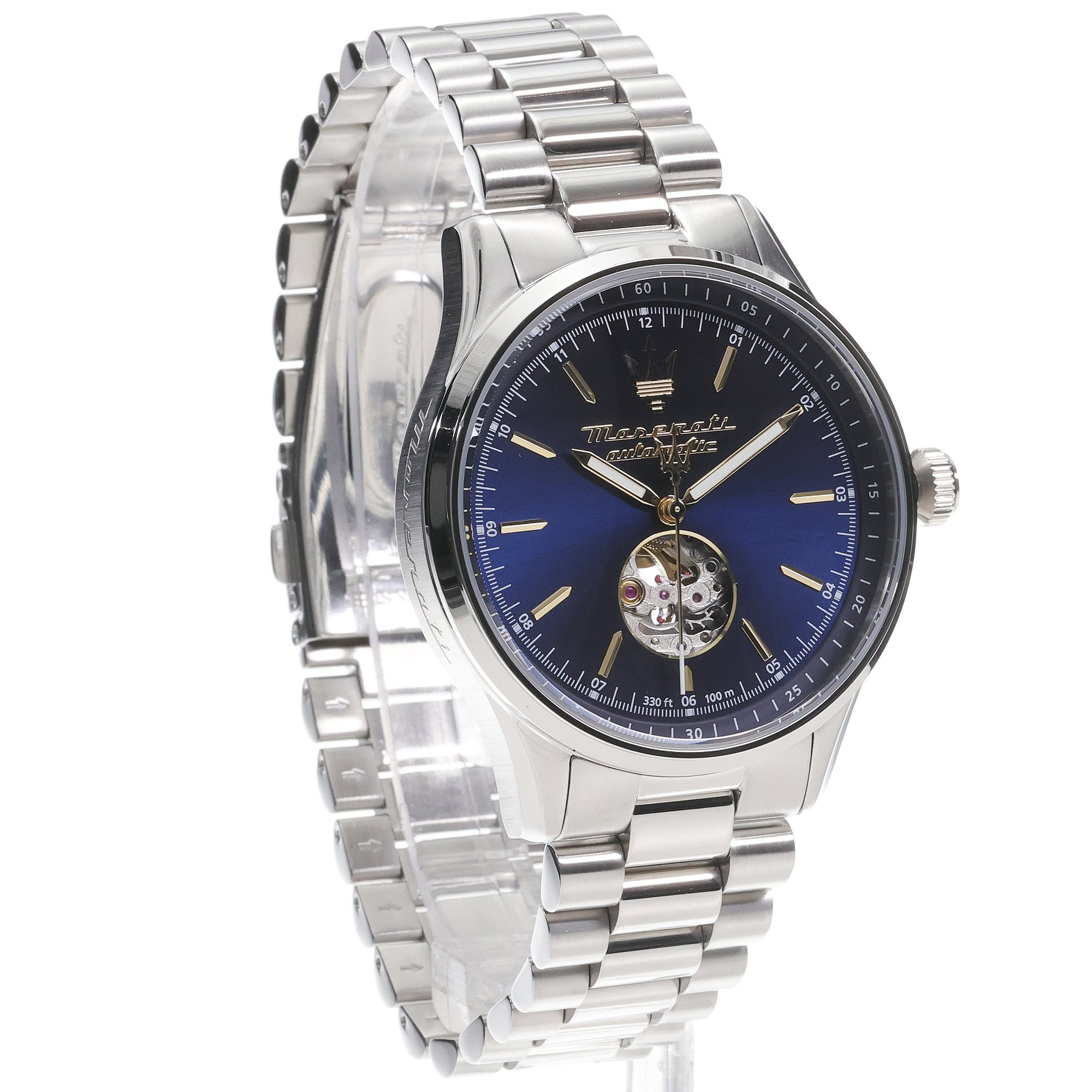 zegarek Maserati R8823124002 automatyczny męski Sorpasso Sorpasso Open Heart Automatic - miniatura 3