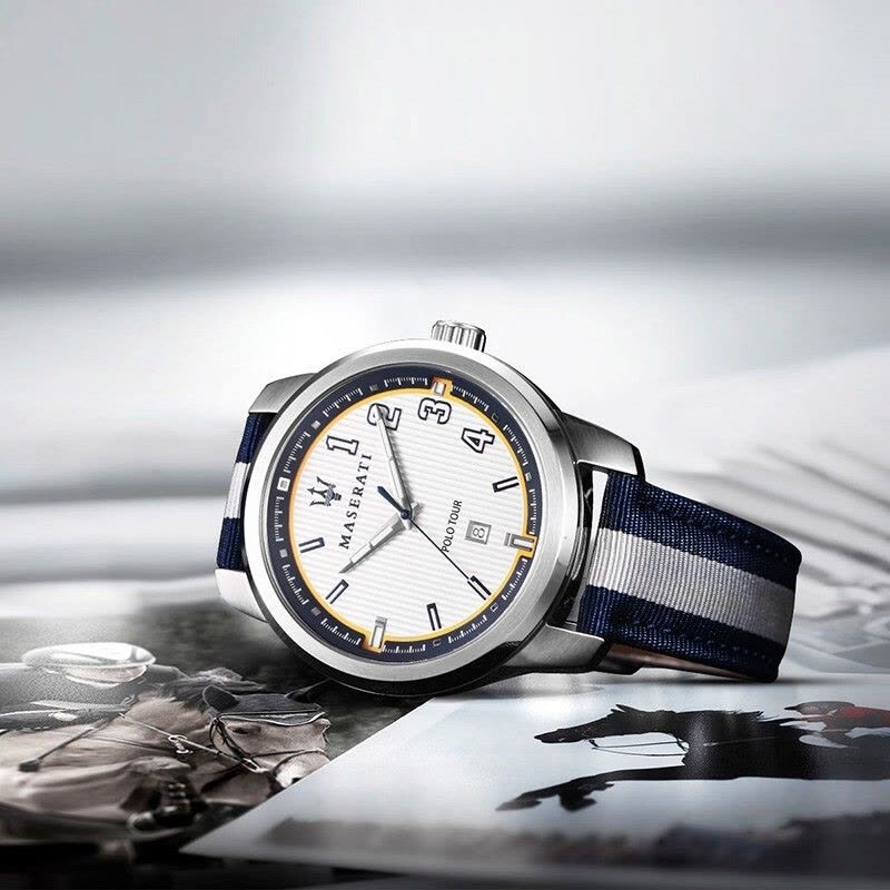 zegarek Maserati R8851137005 ROYALE Royale mineralne - miniatura 11