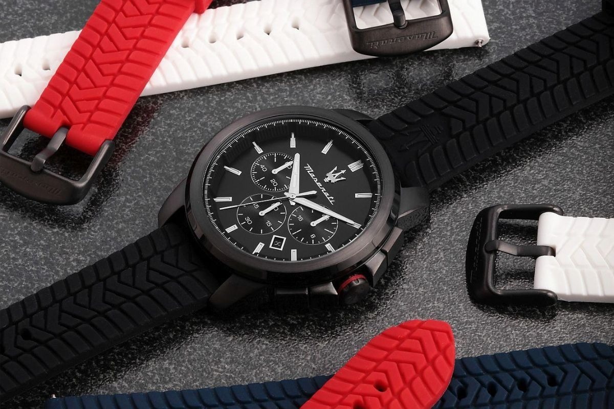 zegarek Maserati R8871648006 SUCCESSO GIFT SET męski z chronograf Successo - miniatura 3