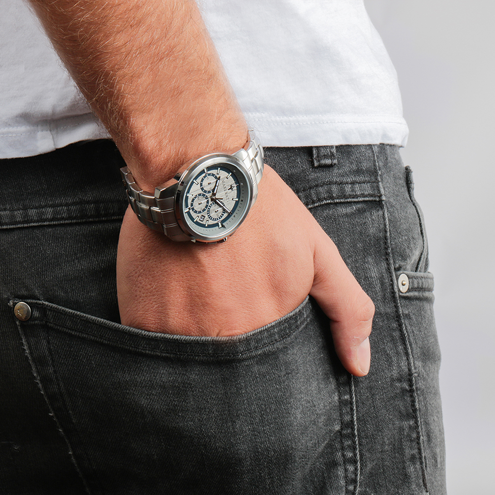 zegarek Maserati R8873621006 męski z chronograf Successo - miniatura 7