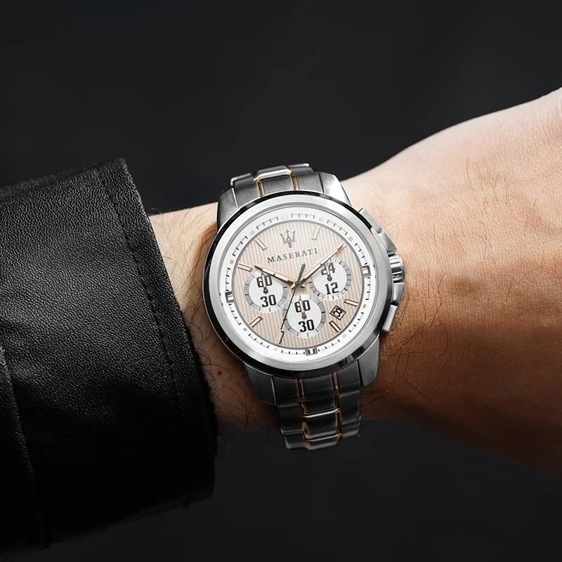 zegarek Maserati R8873637002 ROYALE męski z chronograf Royale - miniatura 3