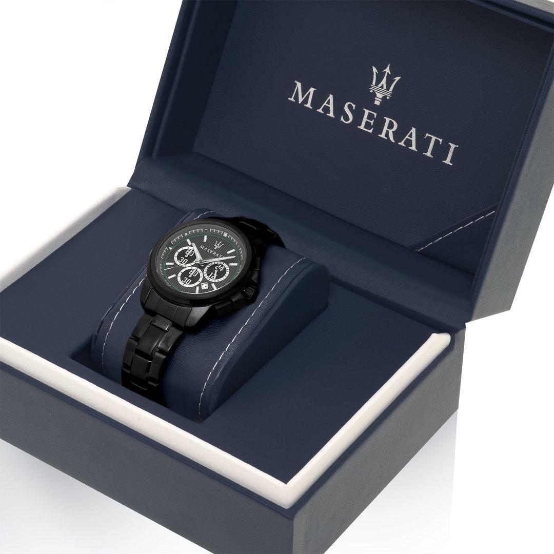 zegarek Maserati R8873637004 czarny Royale - miniatura 7