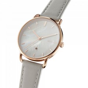Meller W3RN-1GREY zegarek różowe złoto klasyczny Denka pasek