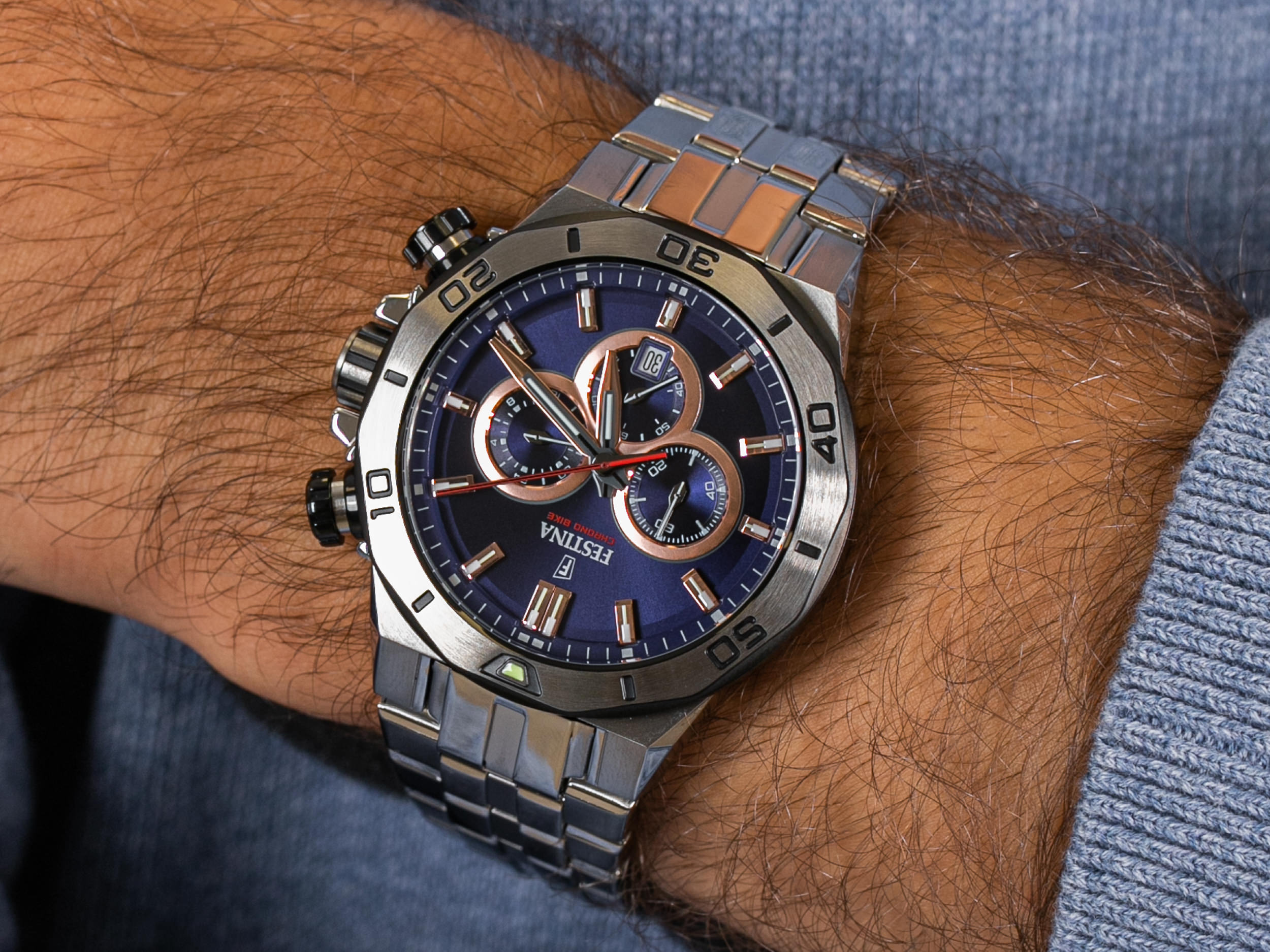 Festina F20448-1 Chrono Bike zegarek sportowy Chrono Bike - miniatura 4
