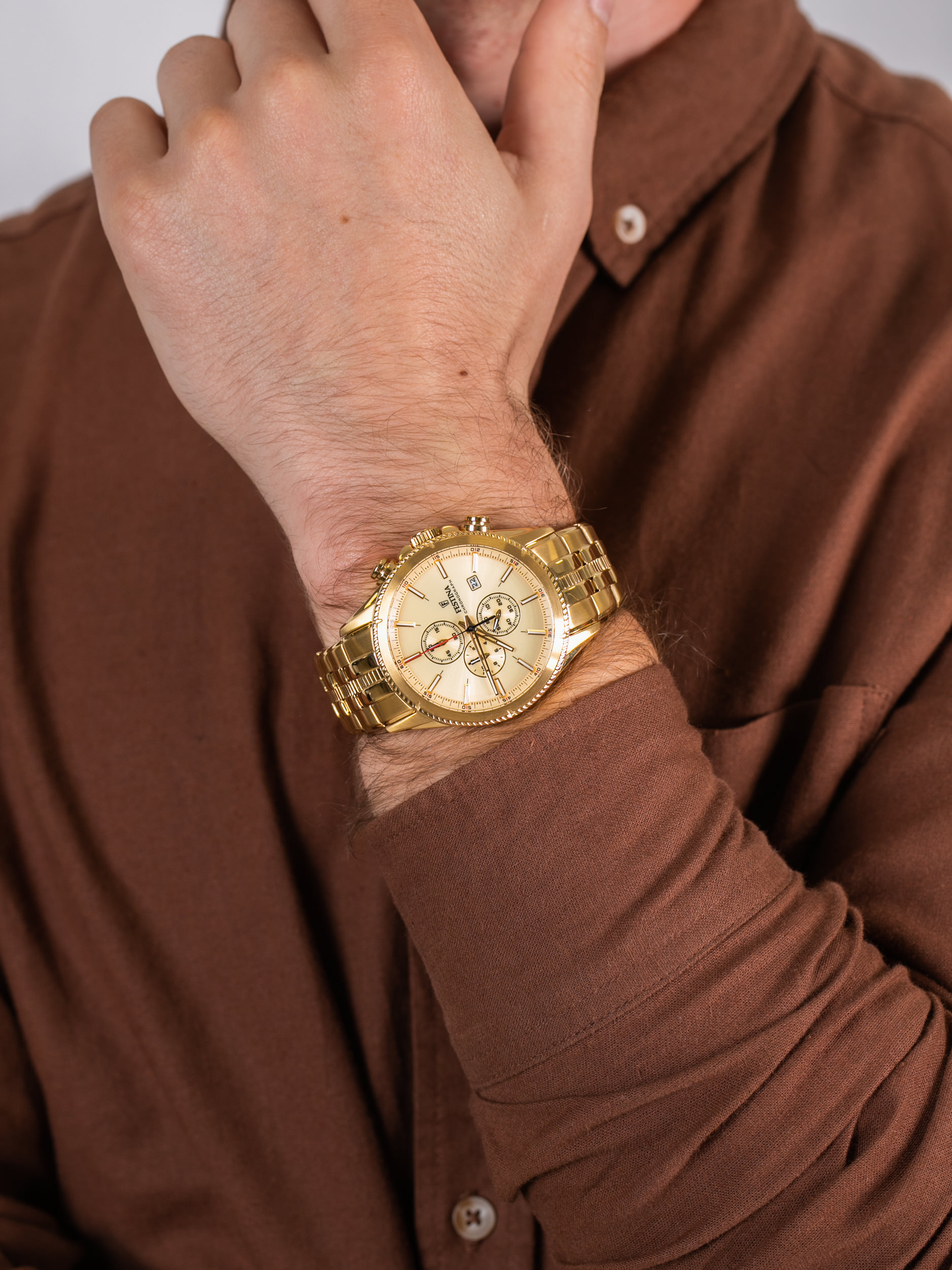 zegarek Festina F20418-1 męski z chronograf Chronograf - miniatura 3
