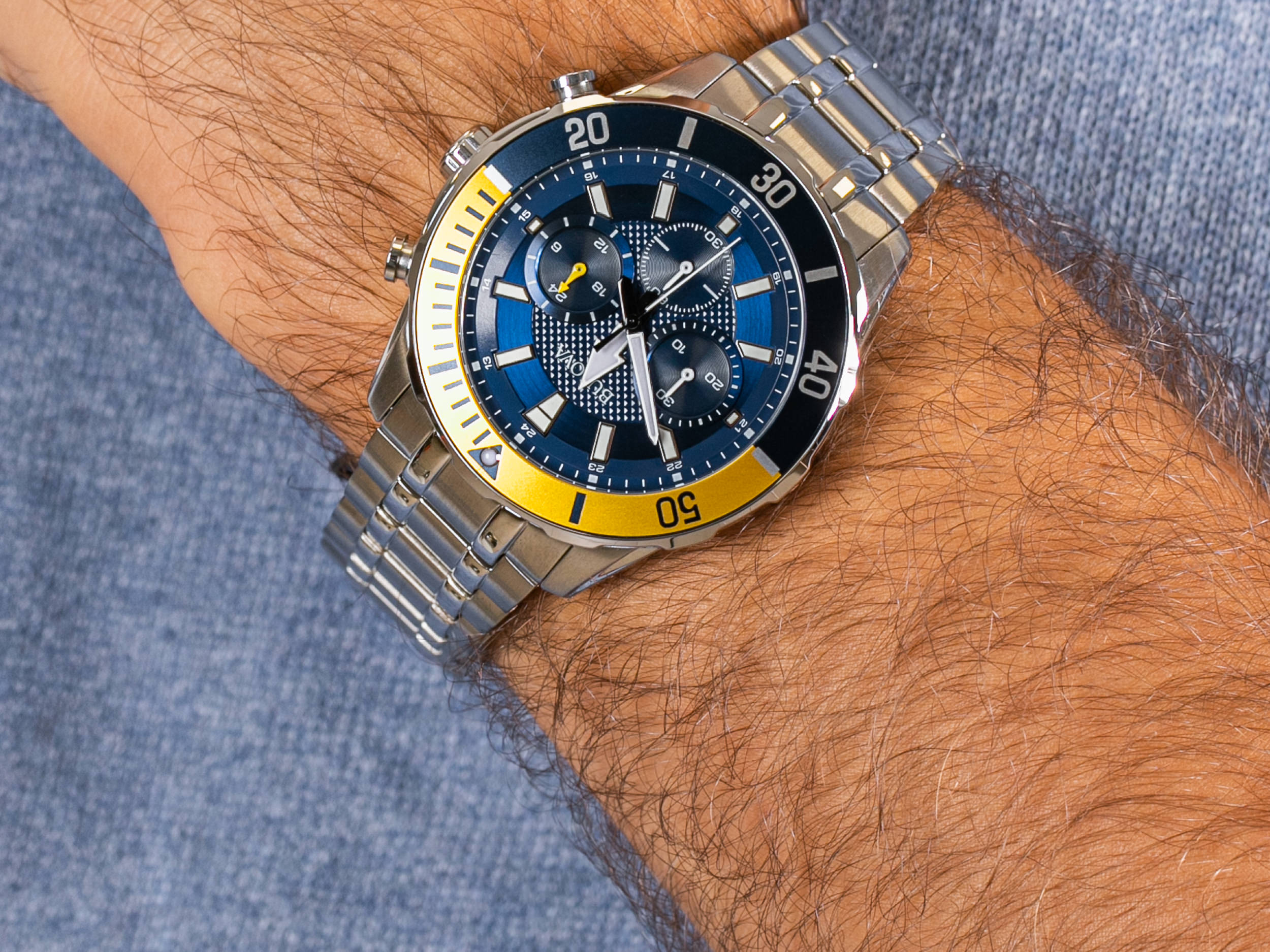 Bulova 98A245 zegarek sportowy Chronograph C - miniatura 4