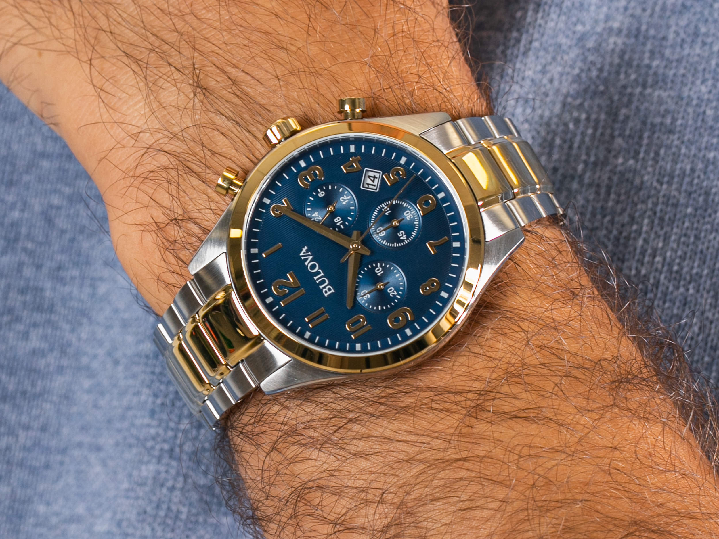 Bulova 98B346 zegarek sportowy Chronograph C - miniatura 4