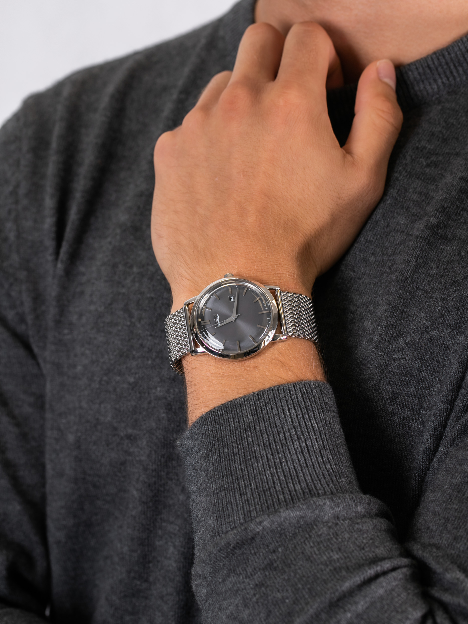 Citizen BM7190-56H męski zegarek Ecodrive bransoleta - miniatura 3