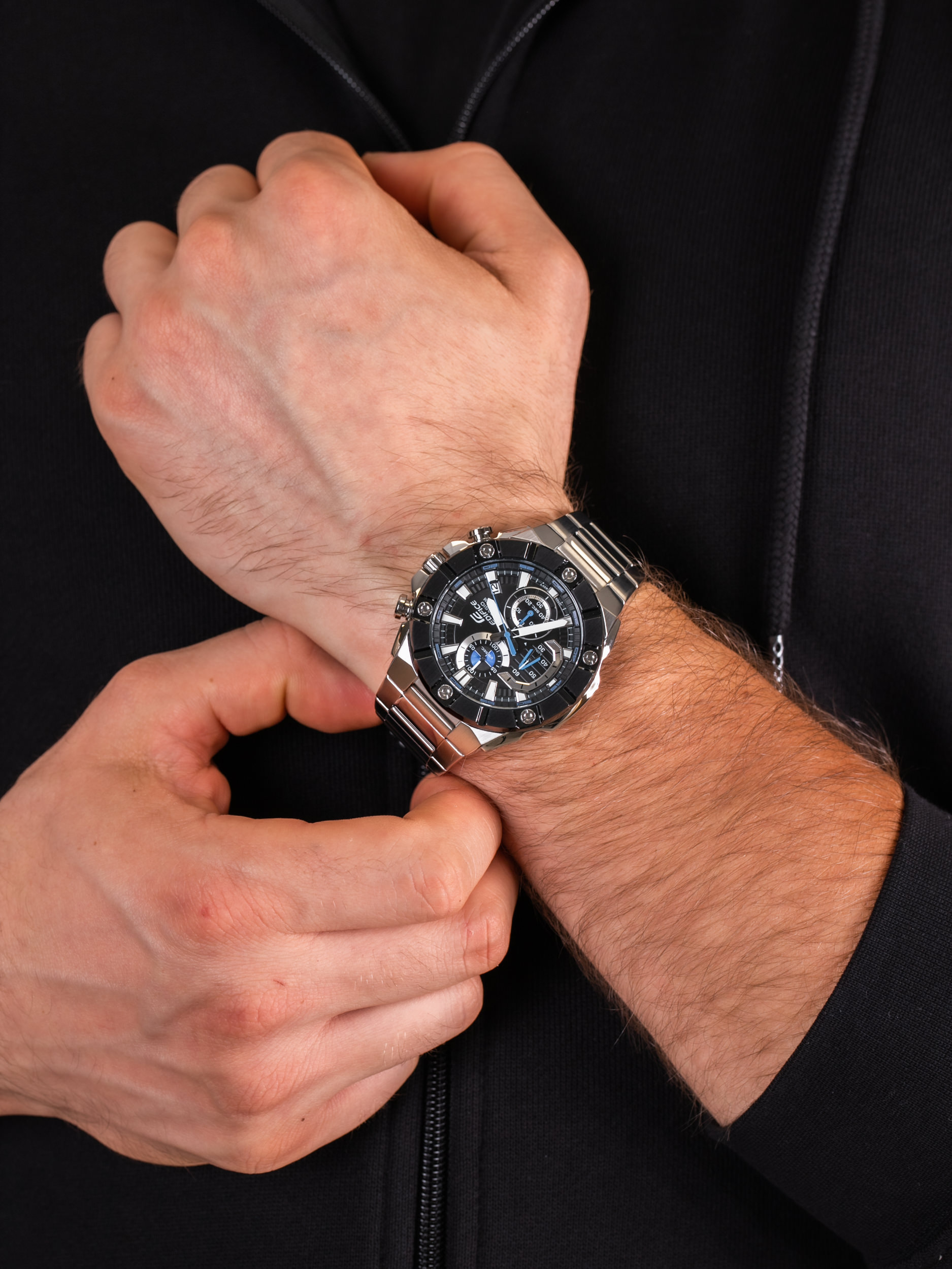 zegarek Edifice EFR-569DB-1AVUEF męski z chronograf Edifice - miniatura 3