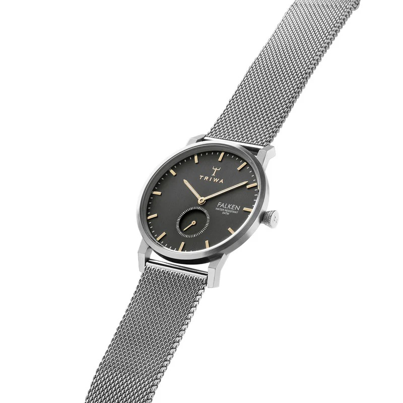 Triwa FAST119-ME021212 SMOKY FALKEN MESH zegarek klasyczny Falken - miniatura 4