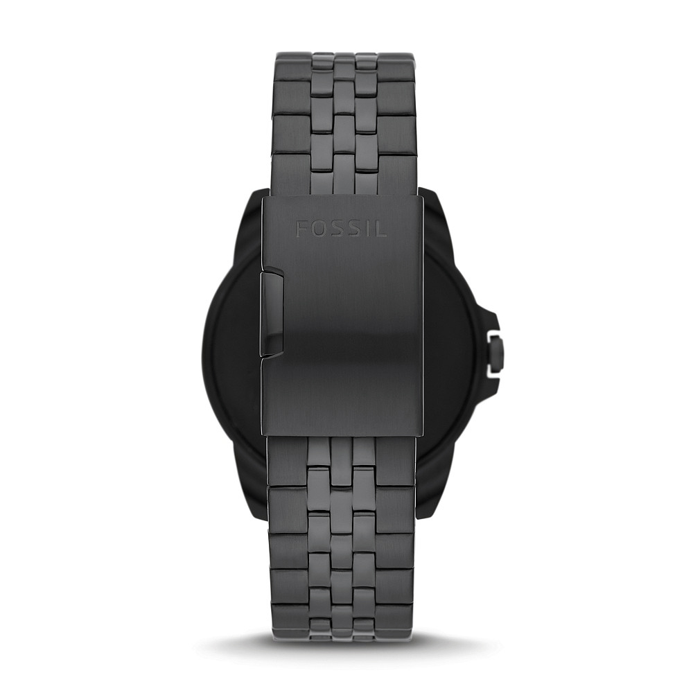 zegarek Fossil Smartwatch FTW4056 GEN 5E SMARTWATCH - BLACK STEEL męski z gps Fossil Q - miniatura 3