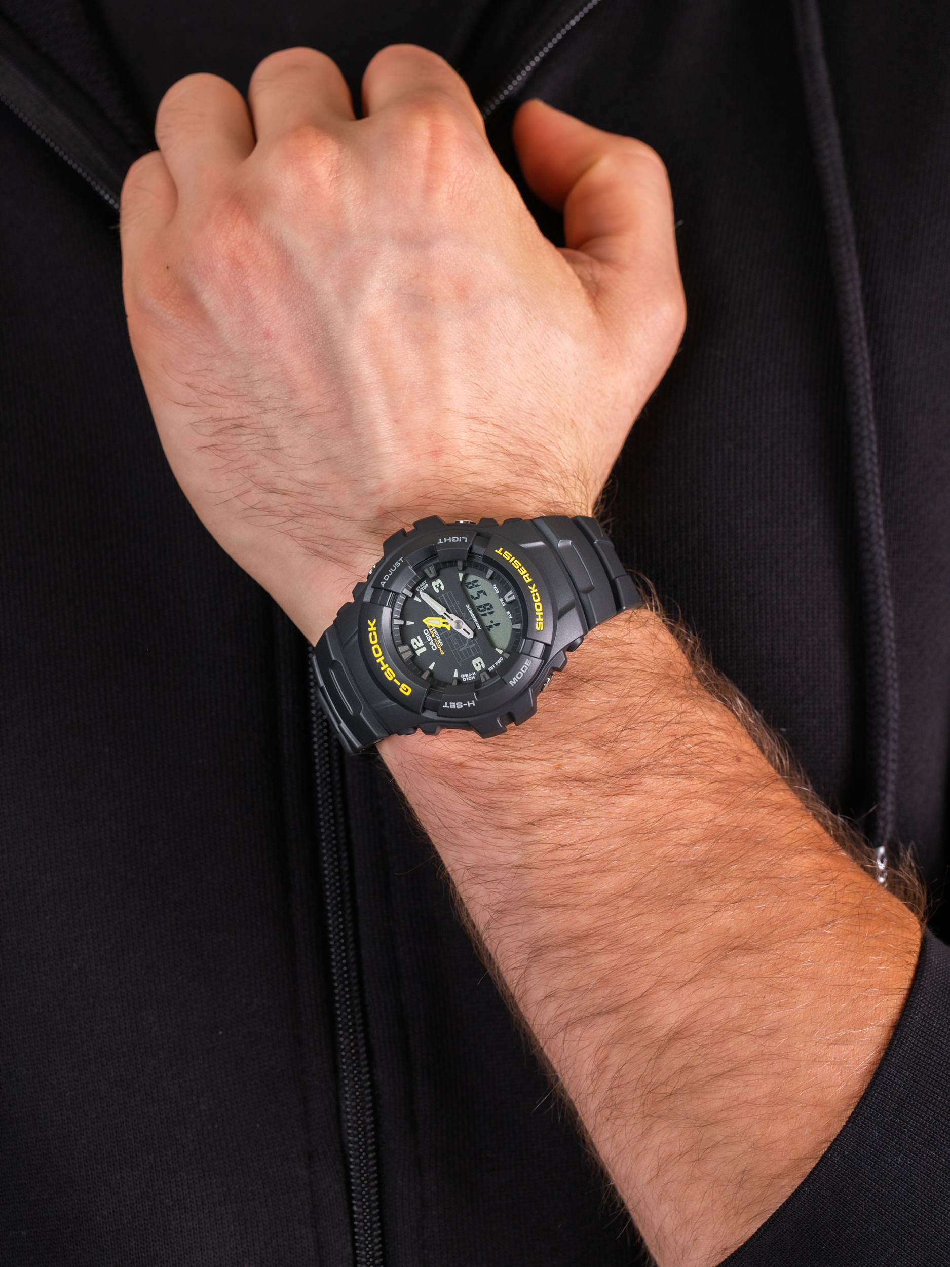 G-Shock G-100-9CMER męski zegarek G-Shock pasek - miniatura 3
