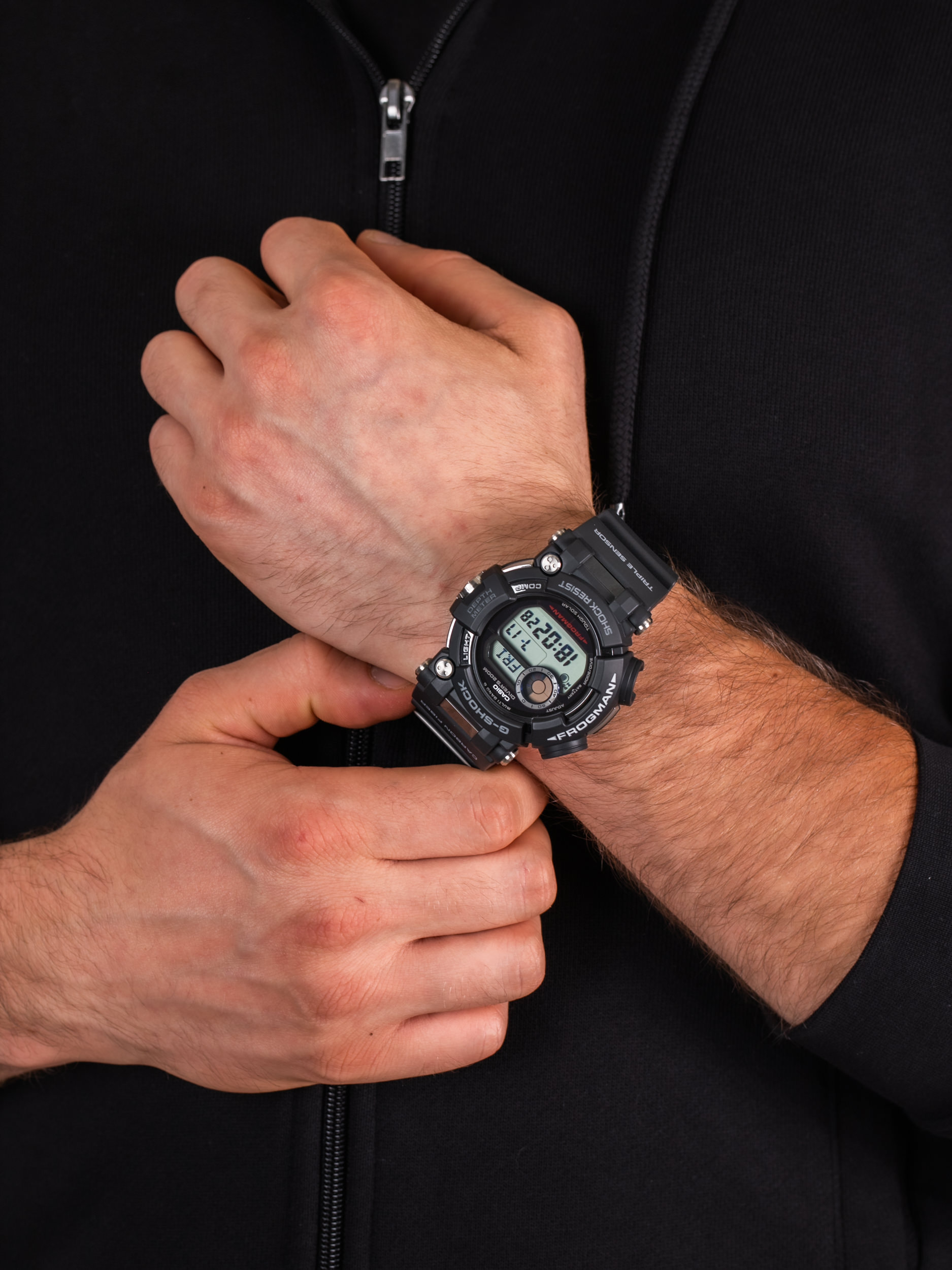 zegarek G-Shock GWF-D1000-1ER FROGMAN męski z termometr G-SHOCK Master of G - miniatura 3
