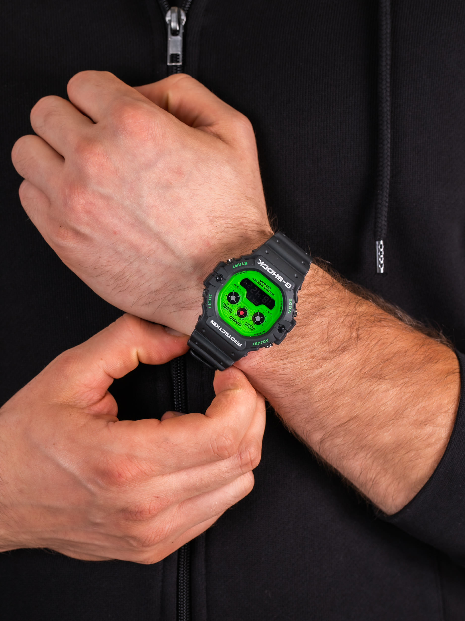 G-Shock DW-5900RS-1ER męski zegarek G-SHOCK Original pasek - miniatura 3