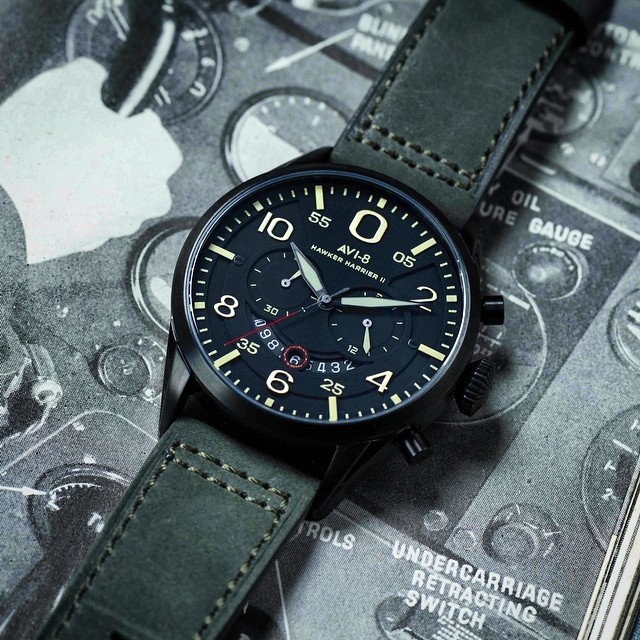 AVI-8 AV-4031-07 zegarek męski Hawker Harrier II - miniatura 5
