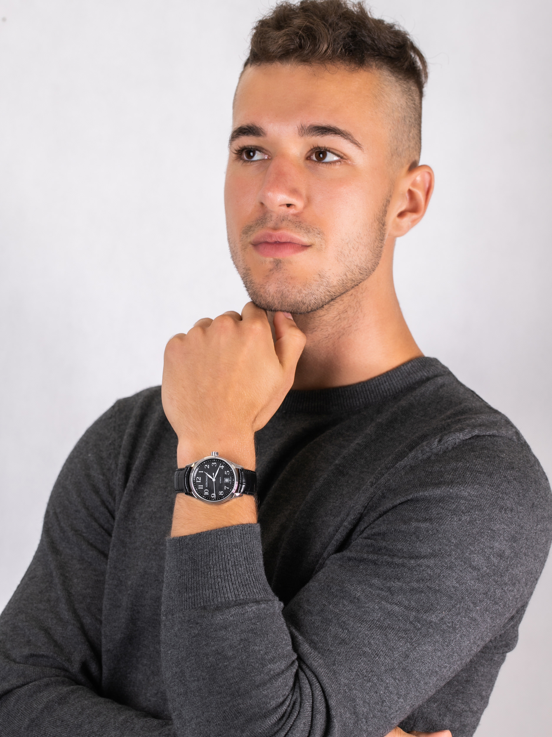 Aerowatch 60979-AA02 zegarek męski Les Grandes Classiques - miniatura 2