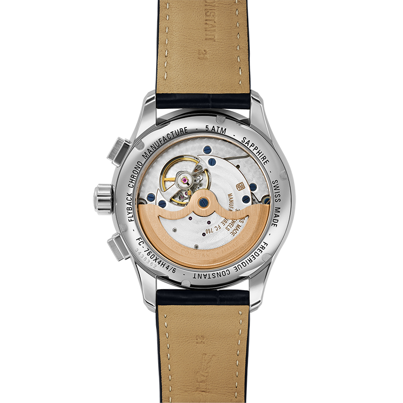 zegarek Frederique Constant FC-760N4H6 FLYBACK CHRONOGRAPH MANUFACTURE męski z tachometr Manufacture - miniatura 3